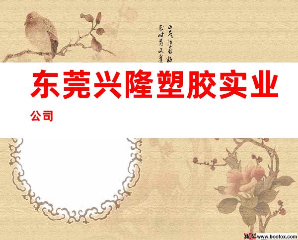 东莞兴隆塑胶实业公司