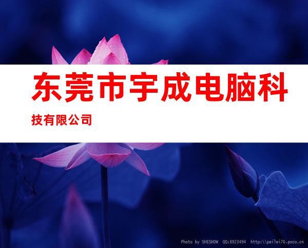 东莞市宇成电脑科技有限公司