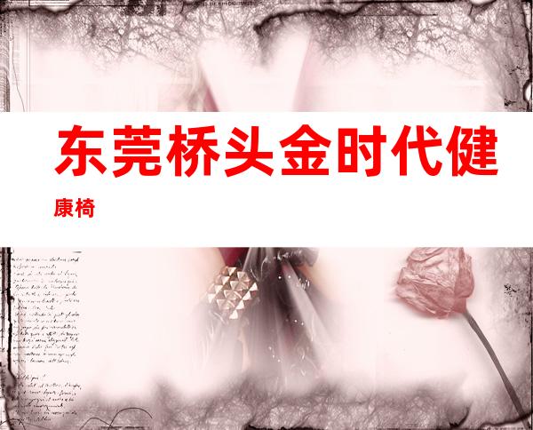 东莞桥头金时代健康椅