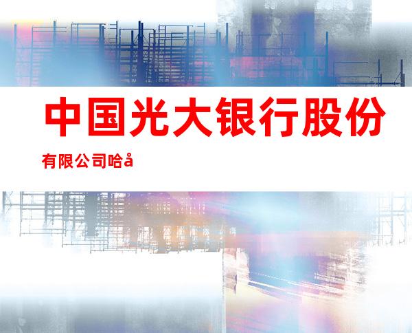 中国光大银行股份有限公司哈尔滨道外支行