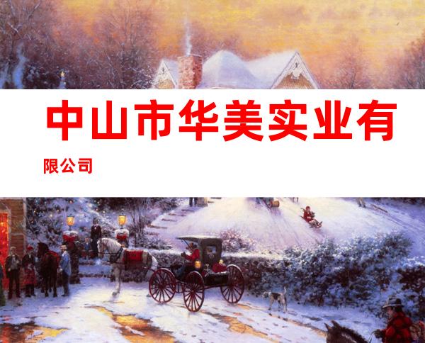中山市华美实业有限公司