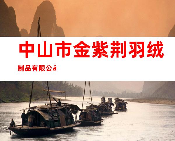 中山市金紫荆羽绒制品有限公司