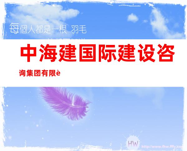 中海建国际建设咨询集团有限责任公司