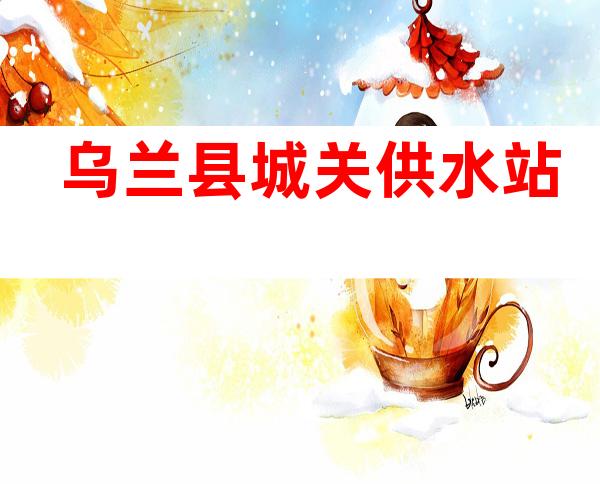 乌兰县城关供水站
