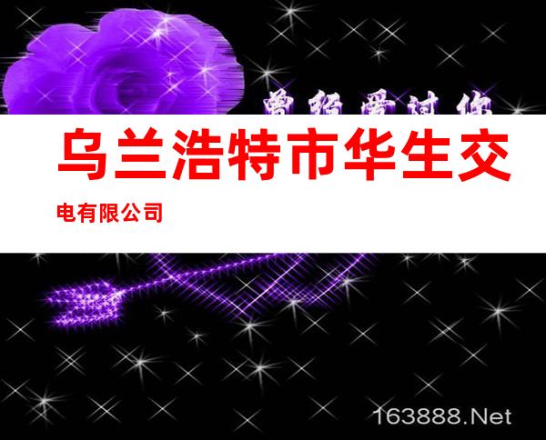 乌兰浩特市华生交电有限公司