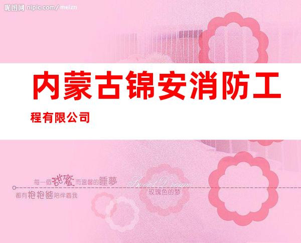 内蒙古锦安消防工程有限公司
