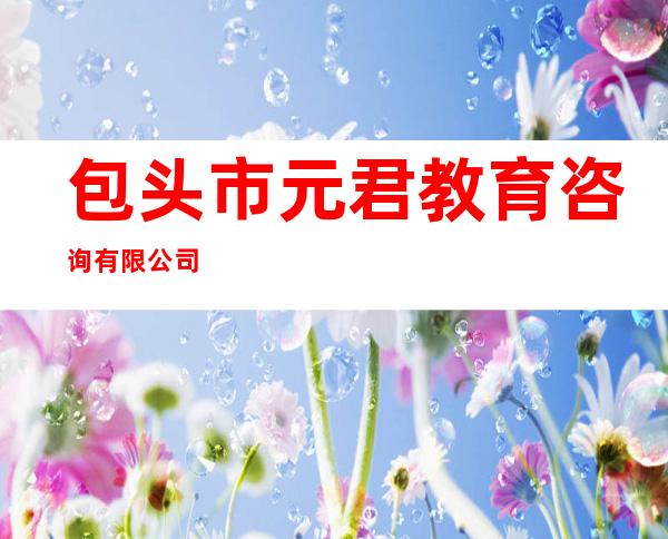 包头市元君教育咨询有限公司