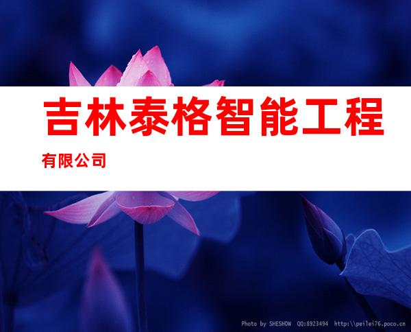 吉林泰格智能工程有限公司