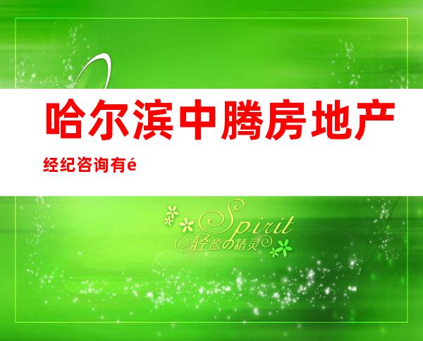 哈尔滨中腾房地产经纪咨询有限公司