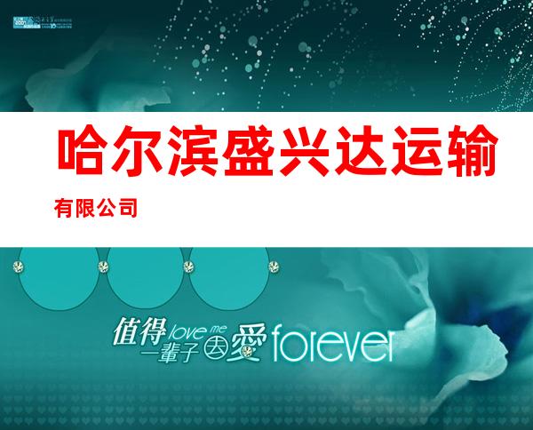 哈尔滨盛兴达运输有限公司