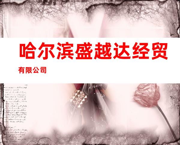 哈尔滨盛越达经贸有限公司