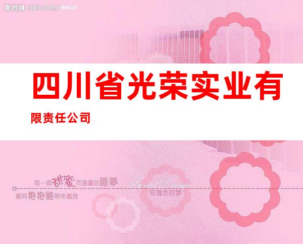 四川省光荣实业有限责任公司
