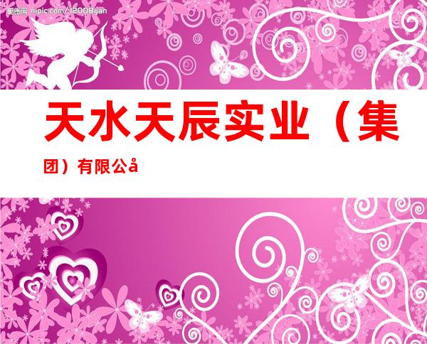 天水天辰实业(集团)有限公司
