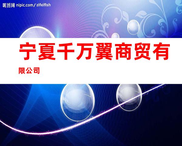 宁夏千万翼商贸有限公司