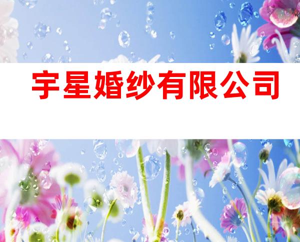 宇星婚纱有限公司