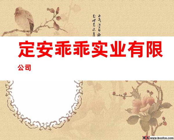 定安乖乖实业有限公司