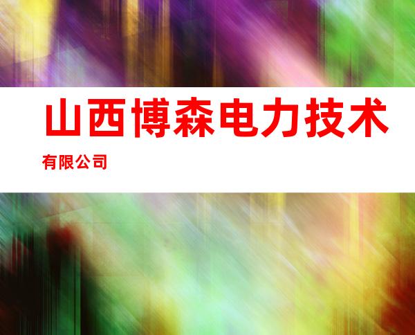 山西博森电力技术有限公司