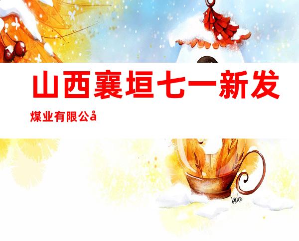 山西襄垣七一新发煤业有限公司