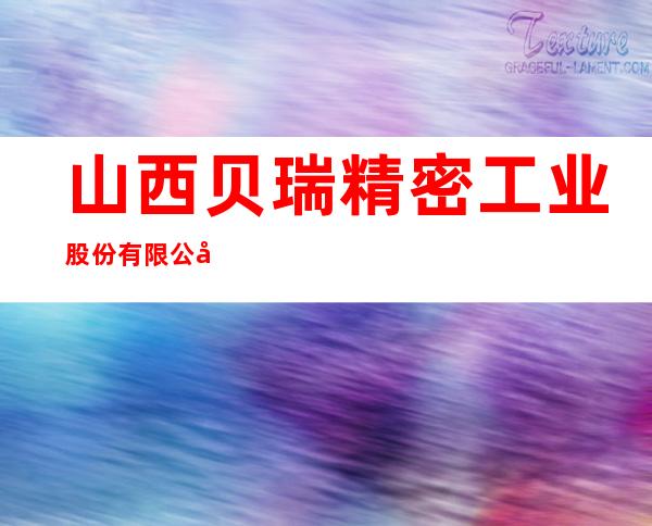 山西贝瑞精密工业股份有限公司