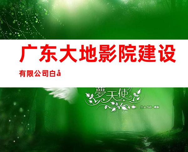 广东大地影院建设有限公司白山分公司