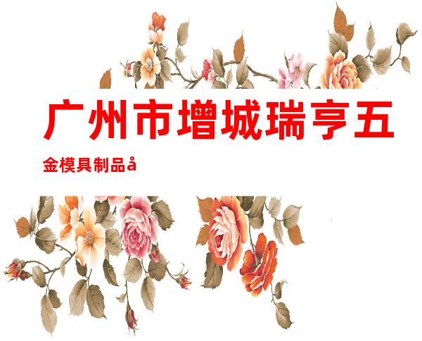 广州市增城瑞亨五金模具制品厂