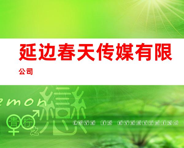 延边春天传媒有限公司