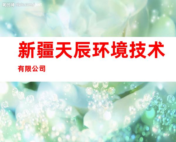新疆天辰环境技术有限公司