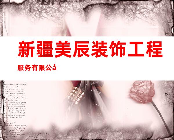 新疆美辰装饰工程服务有限公司