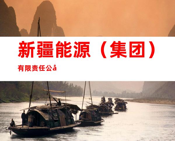 新疆能源（集团）有限责任公司哈密分公司