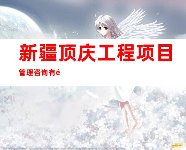 新疆顶庆工程项目管理咨询有限公司