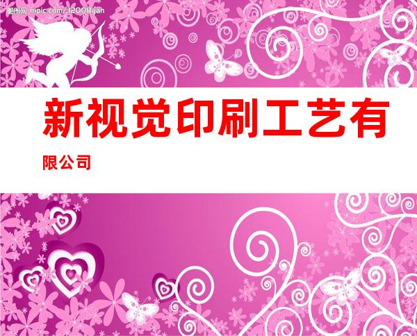 新视觉印刷工艺有限公司