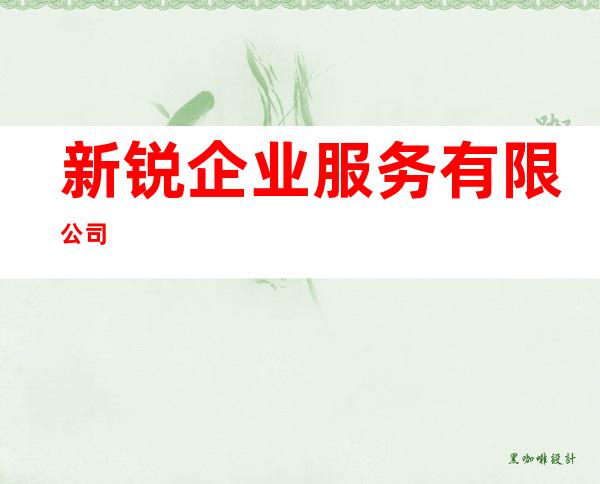 新锐企业服务有限公司