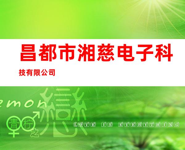 昌都市湘慈电子科技有限公司