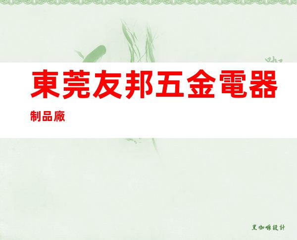 東莞友邦五金電器制品廠