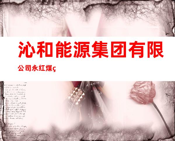 沁和能源集团有限公司永红煤矿