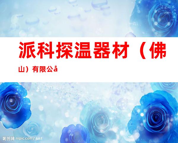 派科探温器材（佛山）有限公司