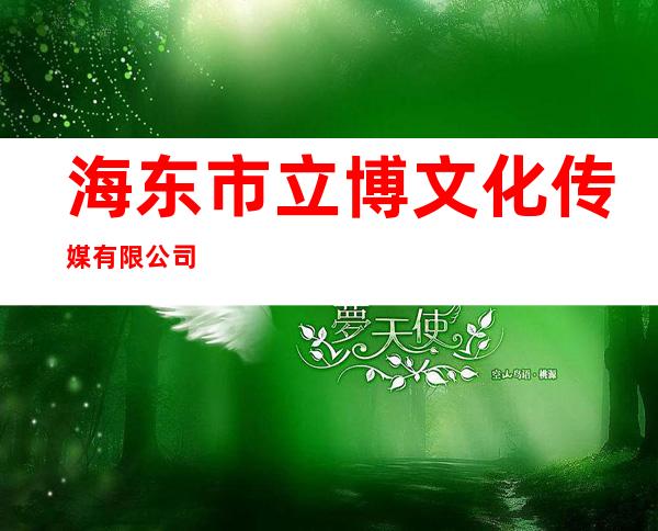 海东市立博文化传媒有限公司