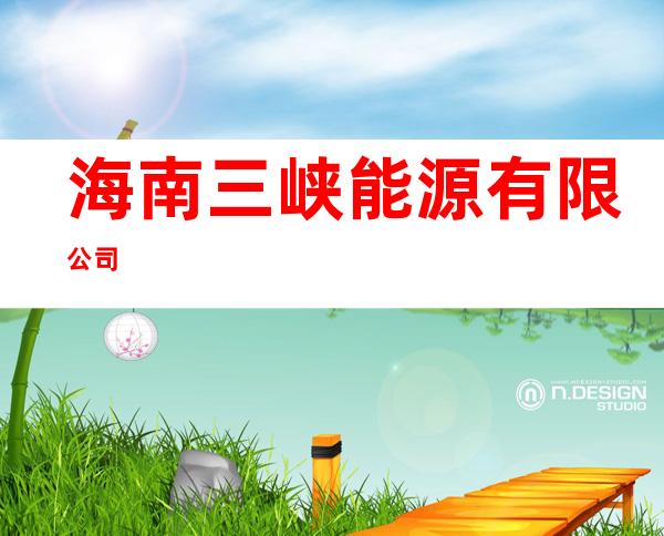 海南三峡能源有限公司
