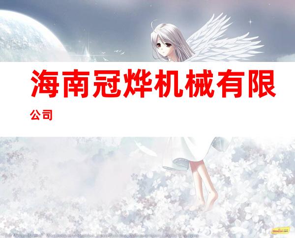 海南冠烨机械有限公司