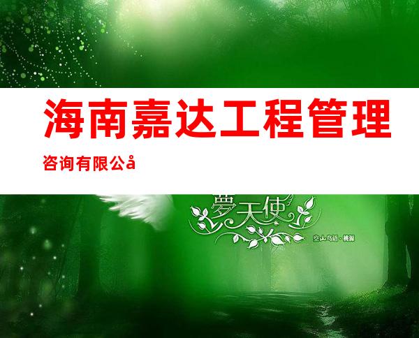 海南嘉达工程管理咨询有限公司