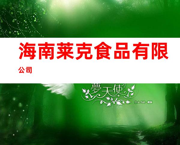 海南莱克食品有限公司