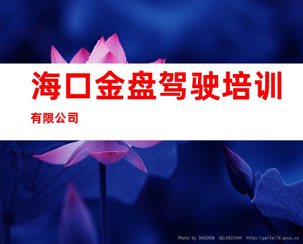 海口金盘驾驶培训有限公司