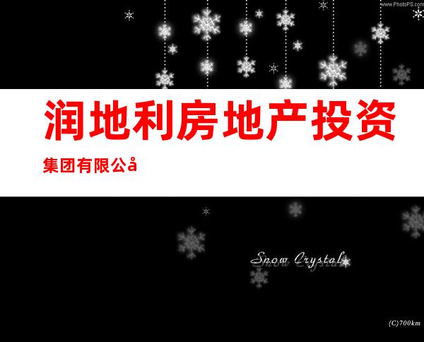 润地利房地产投资集团有限公司