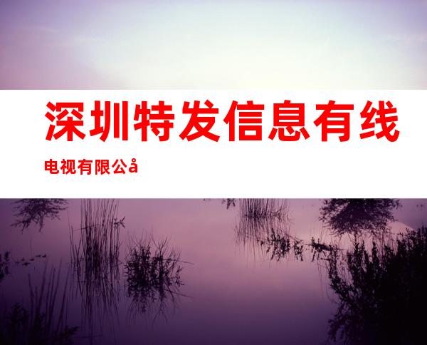 深圳特发信息有线电视有限公司
