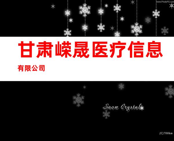 甘肃嵘晟医疗信息有限公司