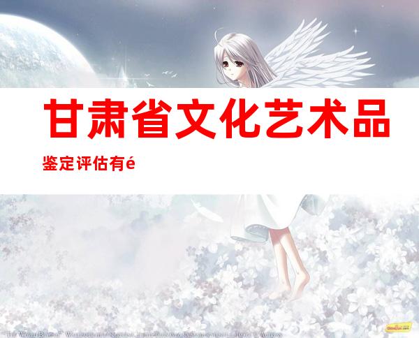 甘肃省文化艺术品鉴定评估有限责任公司