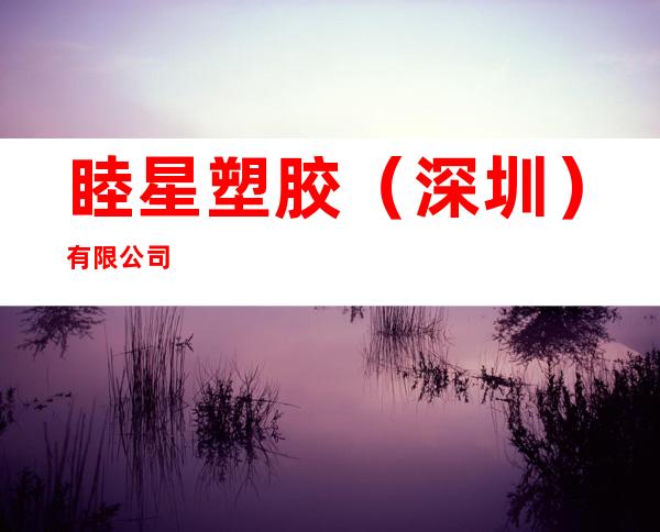 睦星塑胶(深圳)有限公司