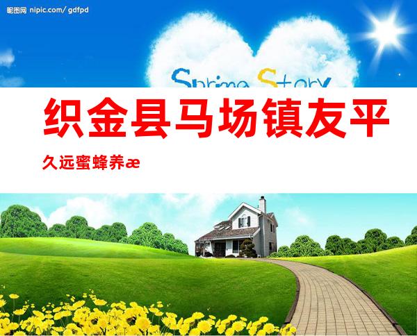织金县马场镇友平久远蜜蜂养殖场