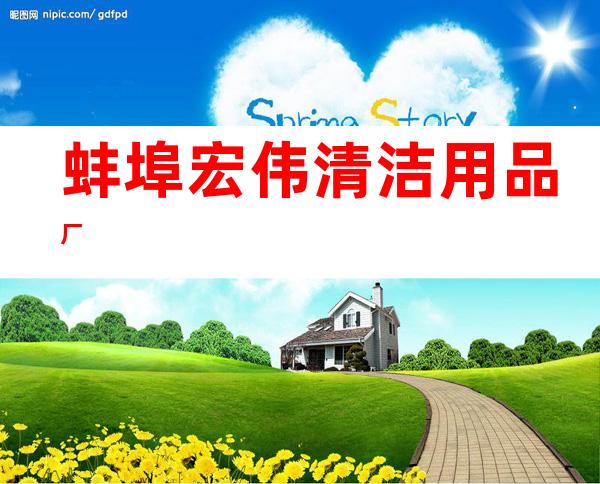 蚌埠宏伟清洁用品厂