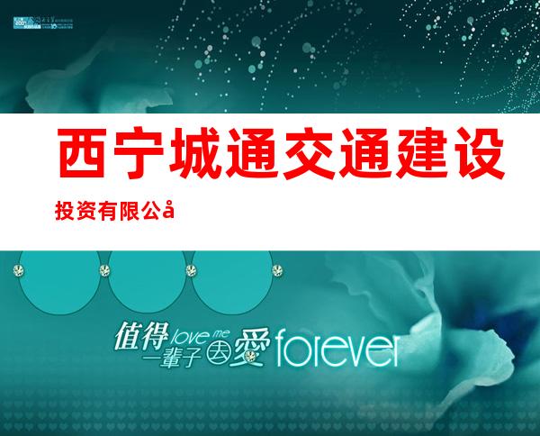 西宁城通交通建设投资有限公司出租汽车运营分公司